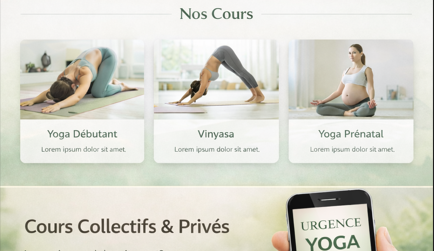 Exemple site vitrine 2