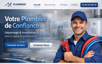 Exemple site vitrine 3