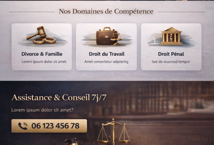 Exemple site vitrine 6