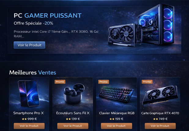 Exemple boutique web 4